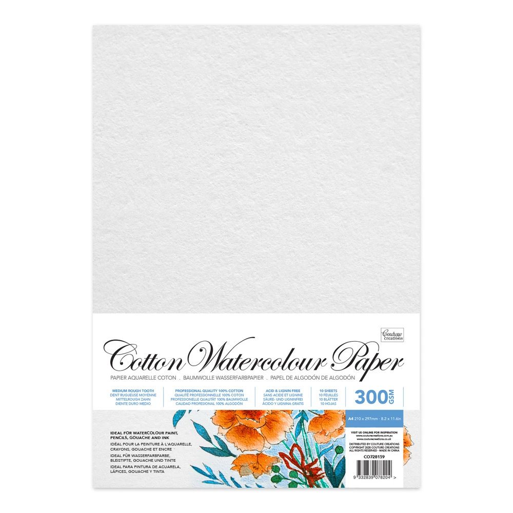 Cotton Watercolour Paper