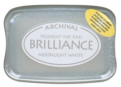 Brilliance Ink Pad- Moonlight White