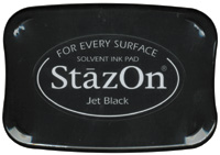 Stazon Ink- Jet Black