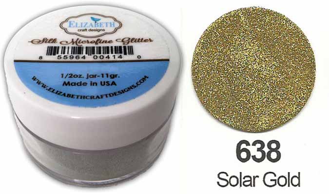 Solar Gold Microfine Glitter